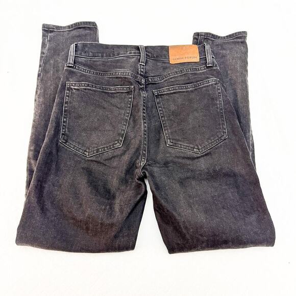 The Yoko High Rise Slim Black Denim jeans Button Fly Size 26 x 28L - Picture 5 of 8